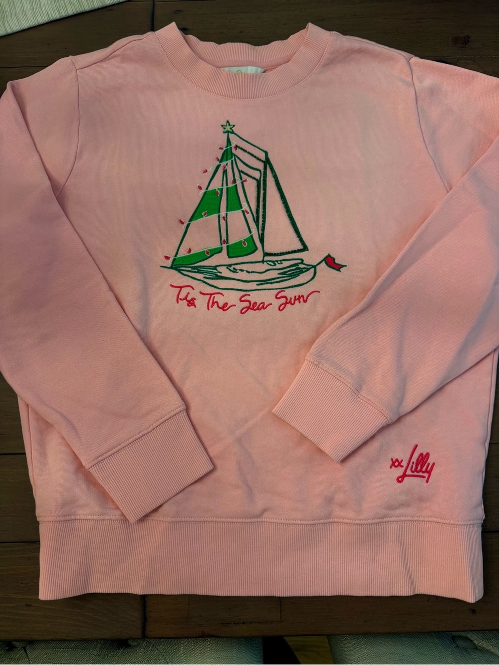 Lilly Pulitzer Holiday Ballad Sweatshirt size XXS